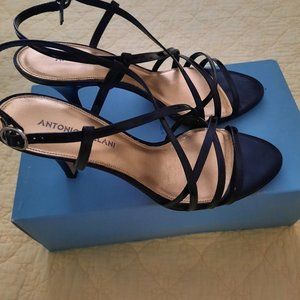 Antonio Melani  DressyBlack Sandals New 8.5M